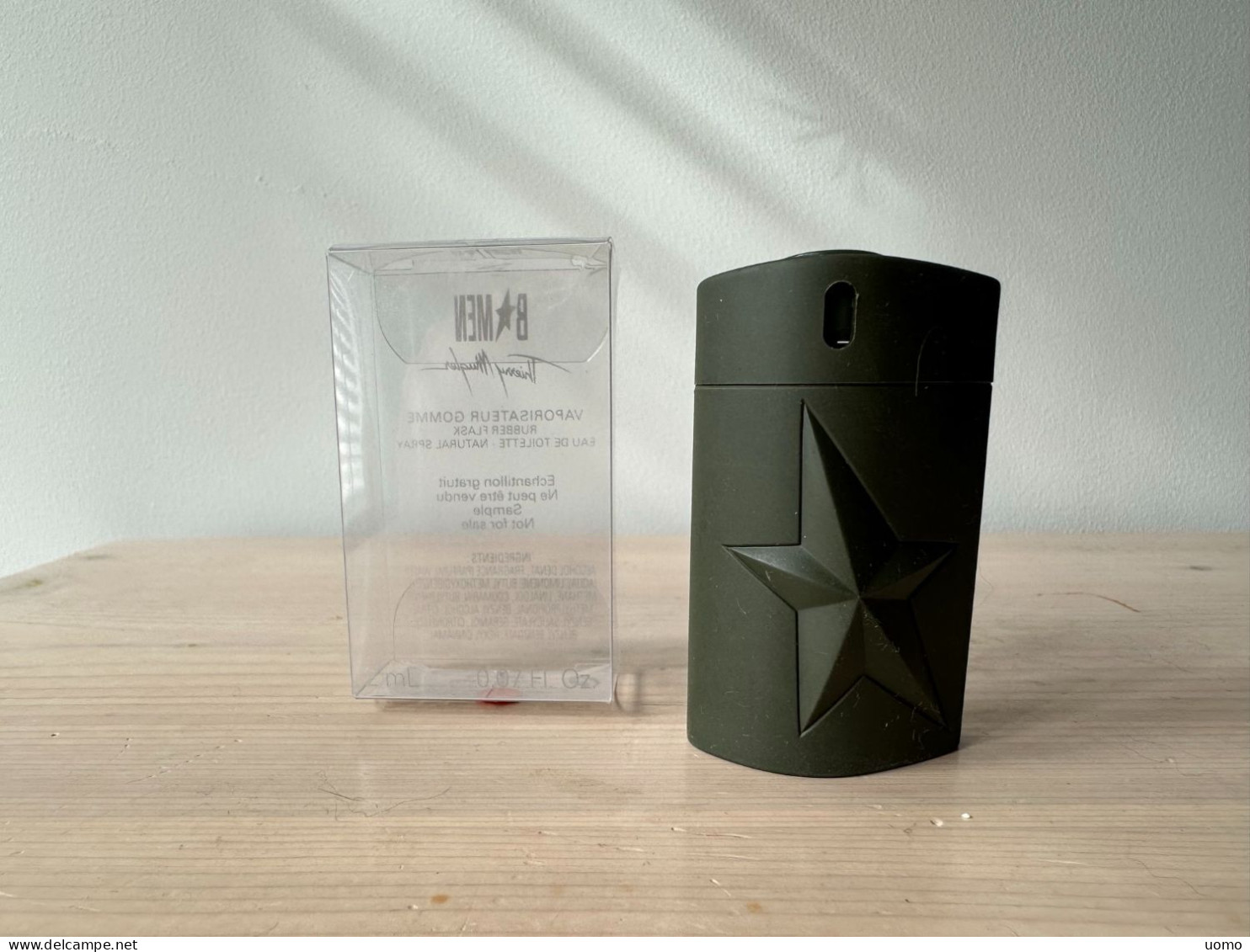 Mugler, Thierry B Men EDT 2 Ml Spray (armygreen) - Miniatures Men's Fragrances (in Box)