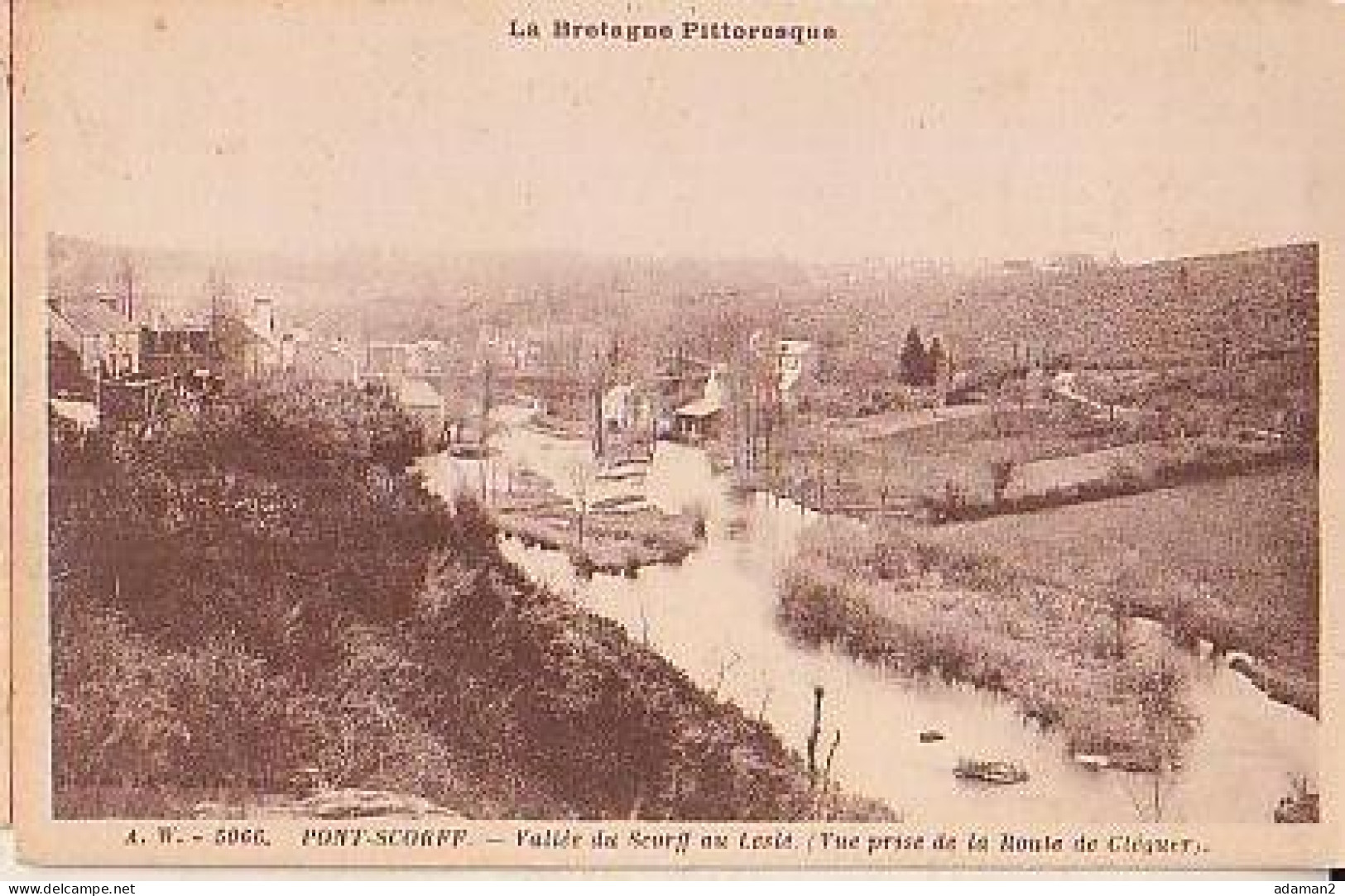 Pont Scorff   P2           Vallée Du Scorff Au Leslé ( Vue Prise De La Route De Cléguer ) - Pont Scorff