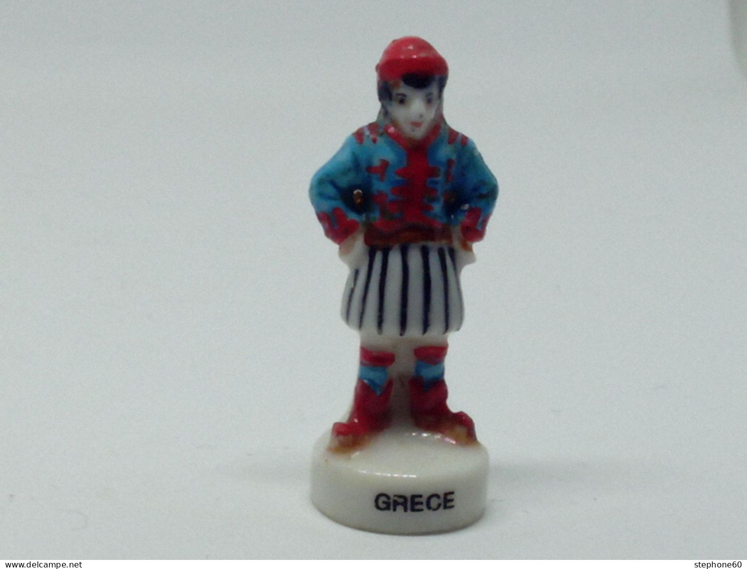 A002 - (34) Feve Pays Grece Personnage - Pays