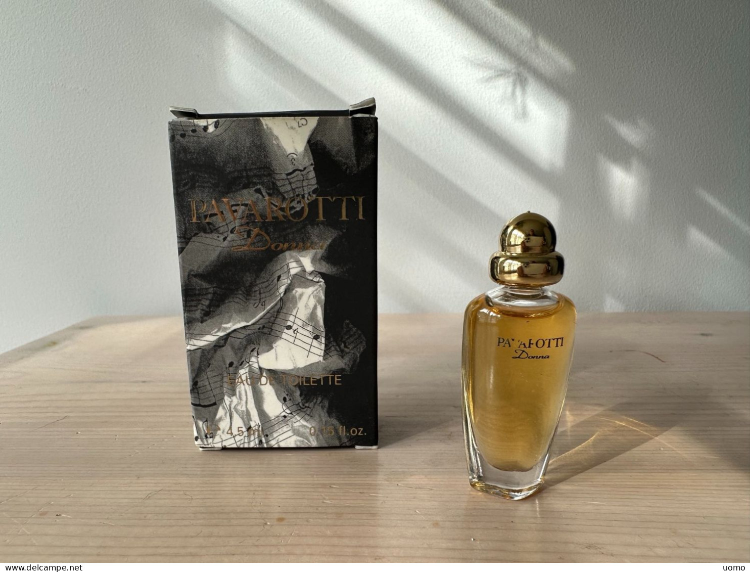 Pavarotti Donna EDT 4,5 Ml - Miniatures Womens' Fragrances (in Box)