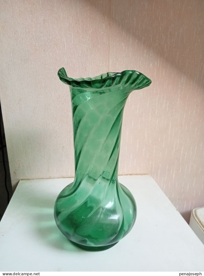 Vase Ancien Legras Hauteur 28 Cm - Vasen