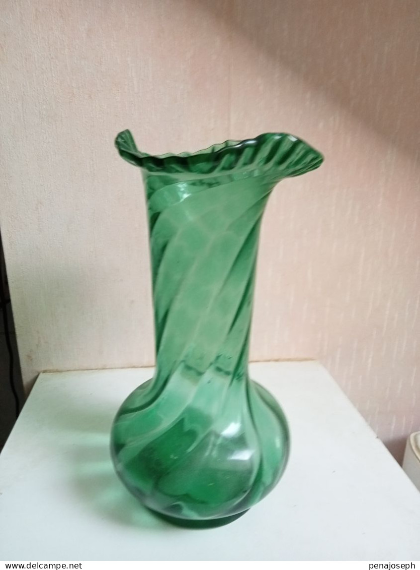 Vase Ancien Legras Hauteur 28 Cm - Vases