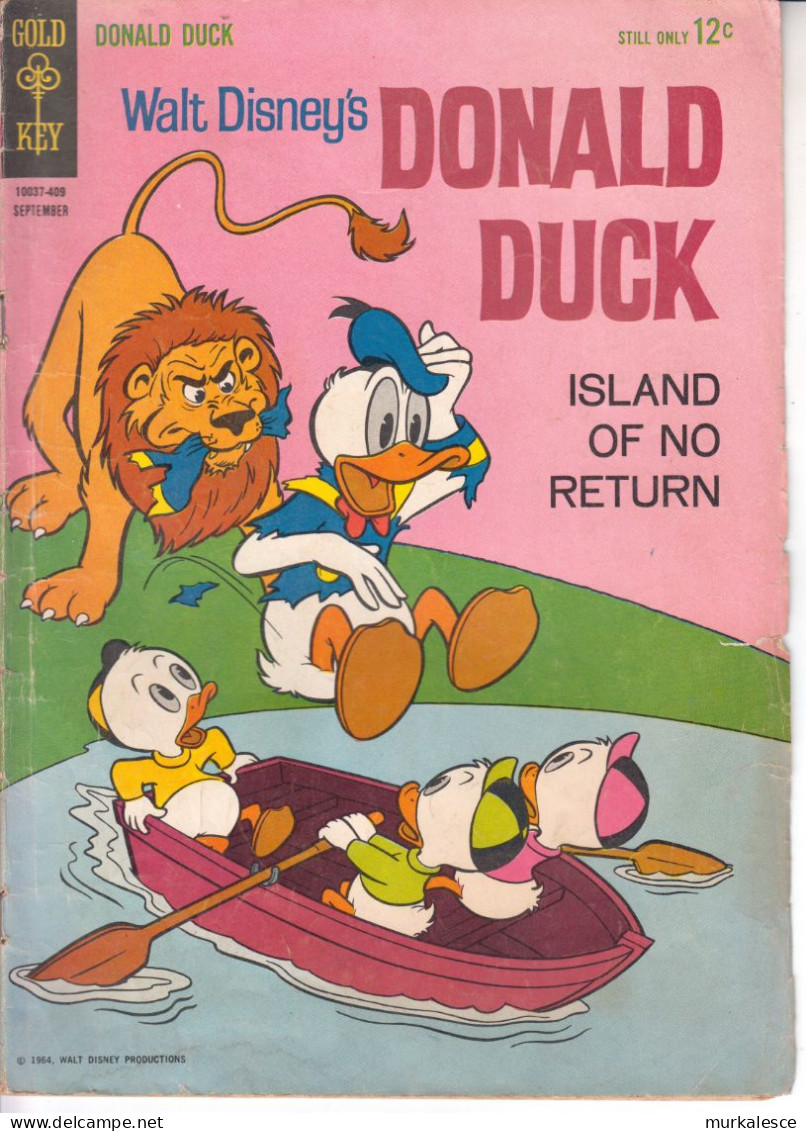 WALT  DISMNEY   COMICS    DONALD  DUCK   1964 - Altri Editori