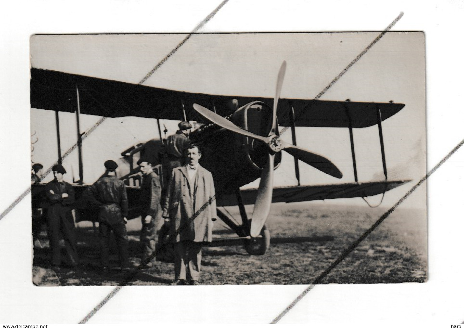 Photo Carte D'un Avion Biplan - Anglais  - " BRISTOL " ( Sous Réserve ) - Guerre 14/18 ((B358) - 1914-1918: 1ère Guerre