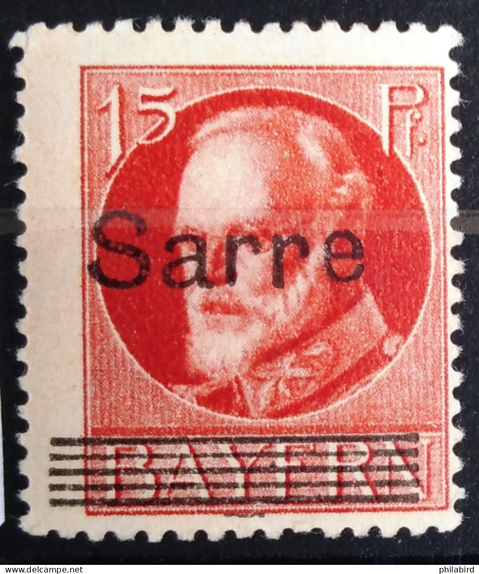 SARRE                       N° 20                       NEUF** - Unused Stamps