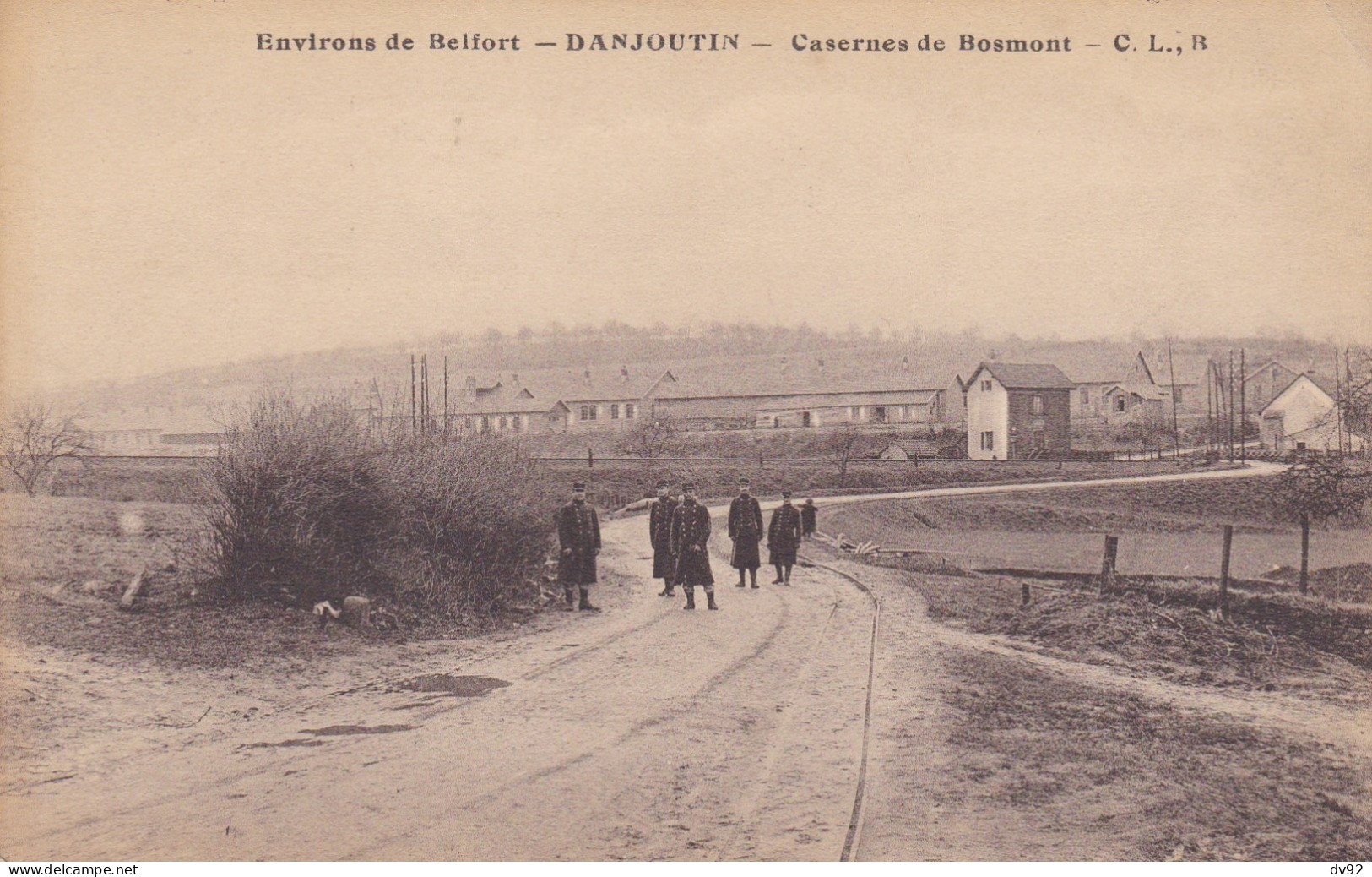 TERRITOIRE DE BELFORT DANJOUTIN CASERNES DE BOSMONT - Danjoutin