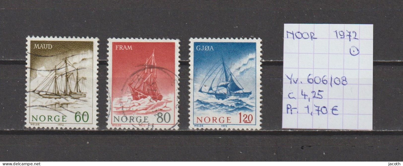 (TJ) Noorwegen 1972 - YT 606/08 (gest./obl./used) - Used Stamps