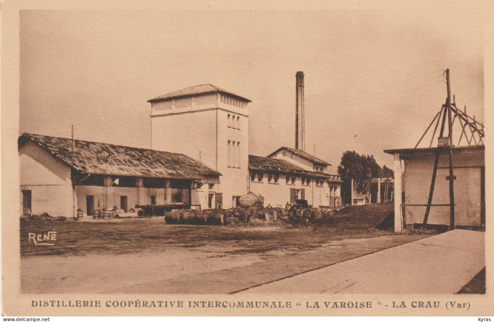 (83) LA CRAU . Distillerie Coopérative Intercommunale "La Varoise" - La Crau