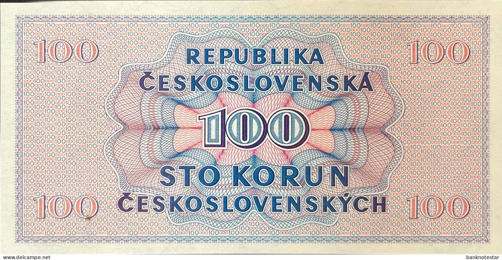 Czechoslovakia 100 Korun, P-67a (18.5.1945) - UNC - Tchécoslovaquie