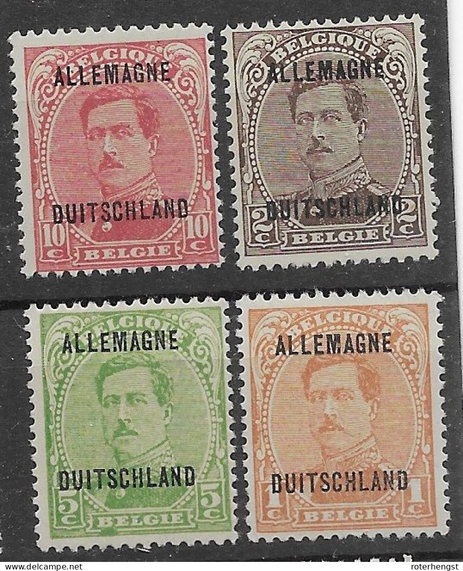 Belgium German Occupation Mnh ** 1919 12 Euros - OC38/54 Belgische Besetzung In Deutschland