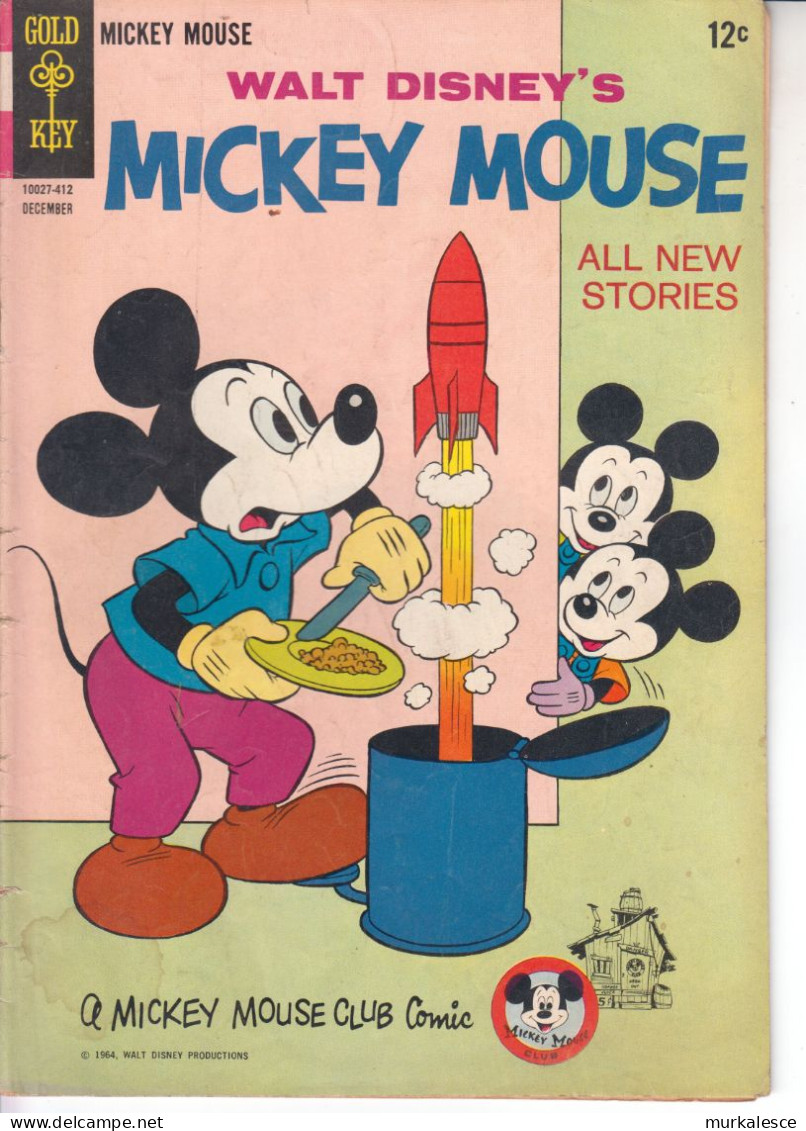 WALT  DISMNEY   COMICS     MICKEY  MOUSE  1964 - Other Publishers