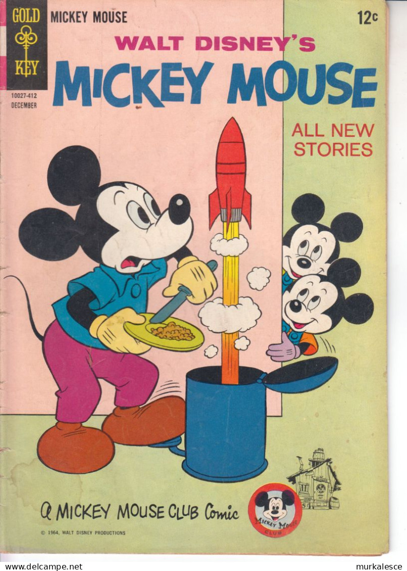 WALT  DISMNEY   COMICS     MICKEY  MOUSE  1964 - Autres Éditeurs