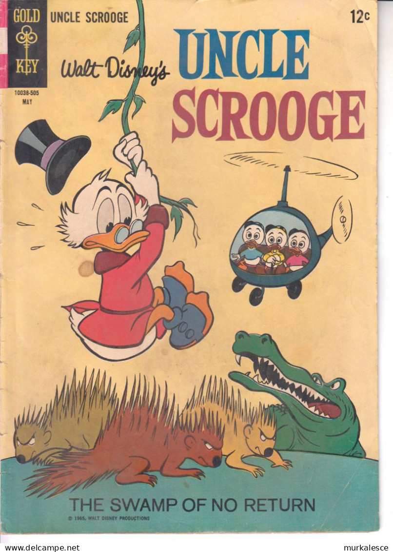 WALT  DISMNEY   COMICS       UNCLE  SCROOGE  1965 - Otros Editores