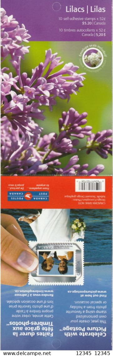 Canada 2007, Postfris MNH, Flowers - Libretti Completi