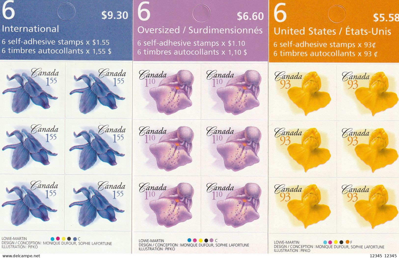 Canada 2006, Postfris MNH, Flowers - Libretti Completi