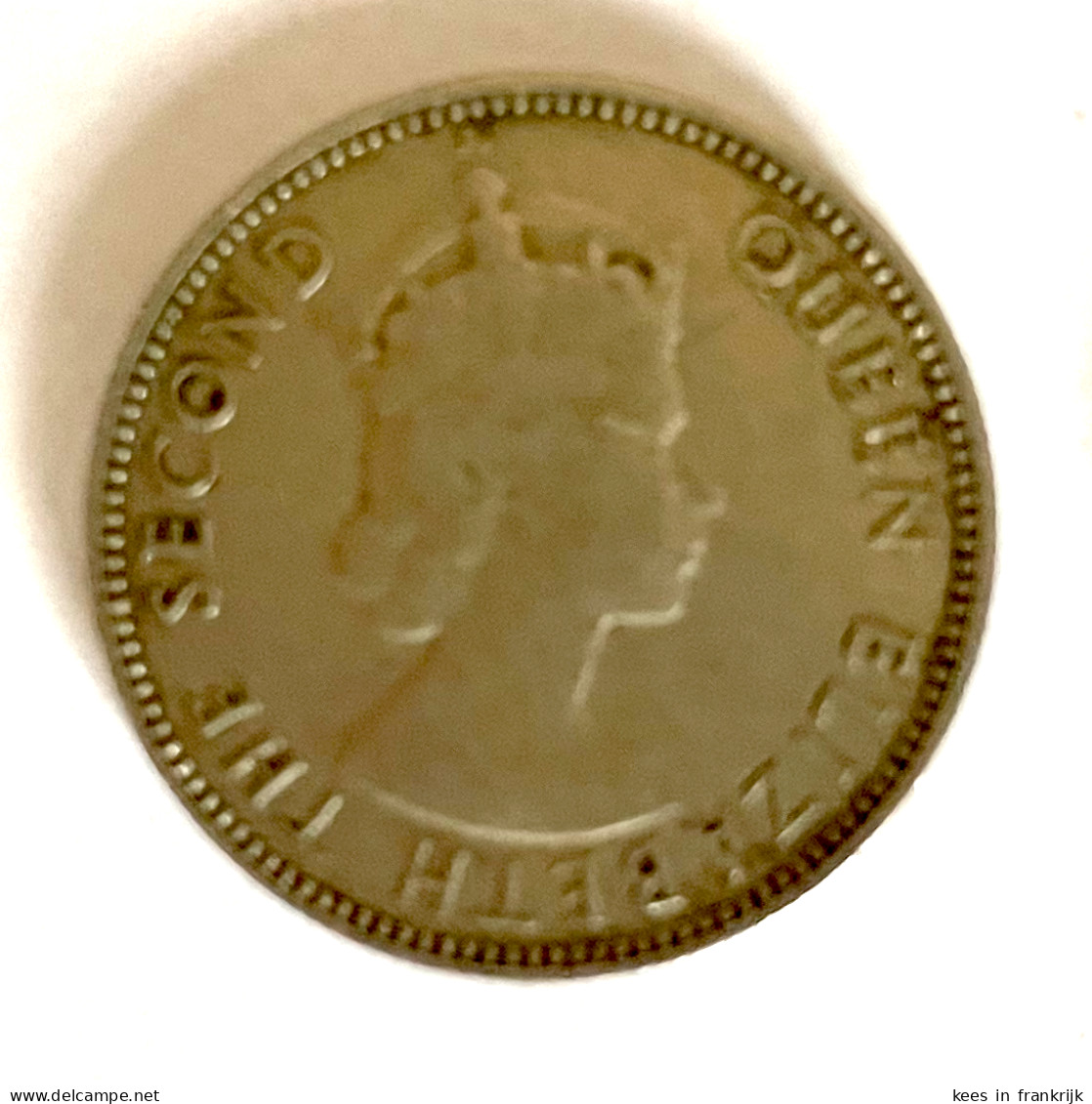East Africa / Afrique Orientale - 50 Cents 1954 - Queen Elizabeth II - Britse Kolonie