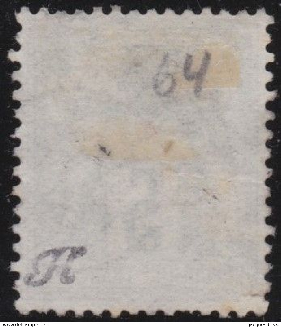 France  .  Y&T   .    64  (2 Scans)      .   O      .    Oblitéré - 1876-1878 Sage (Typ I)