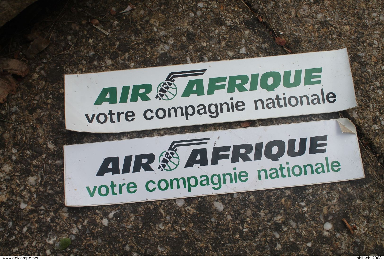 Autocollants D'AIR AFRIQUE  Années 60 Sénégal - Pegatinas