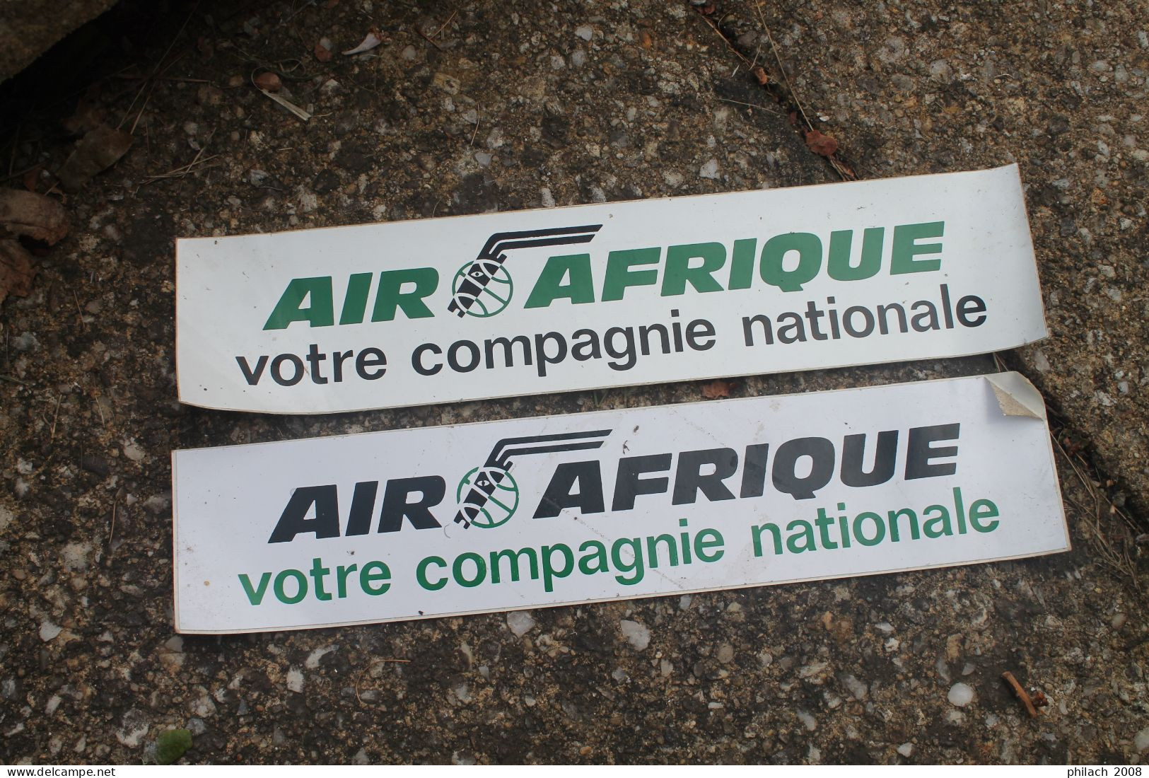 Autocollants D'AIR AFRIQUE  Années 60 Sénégal - Pegatinas