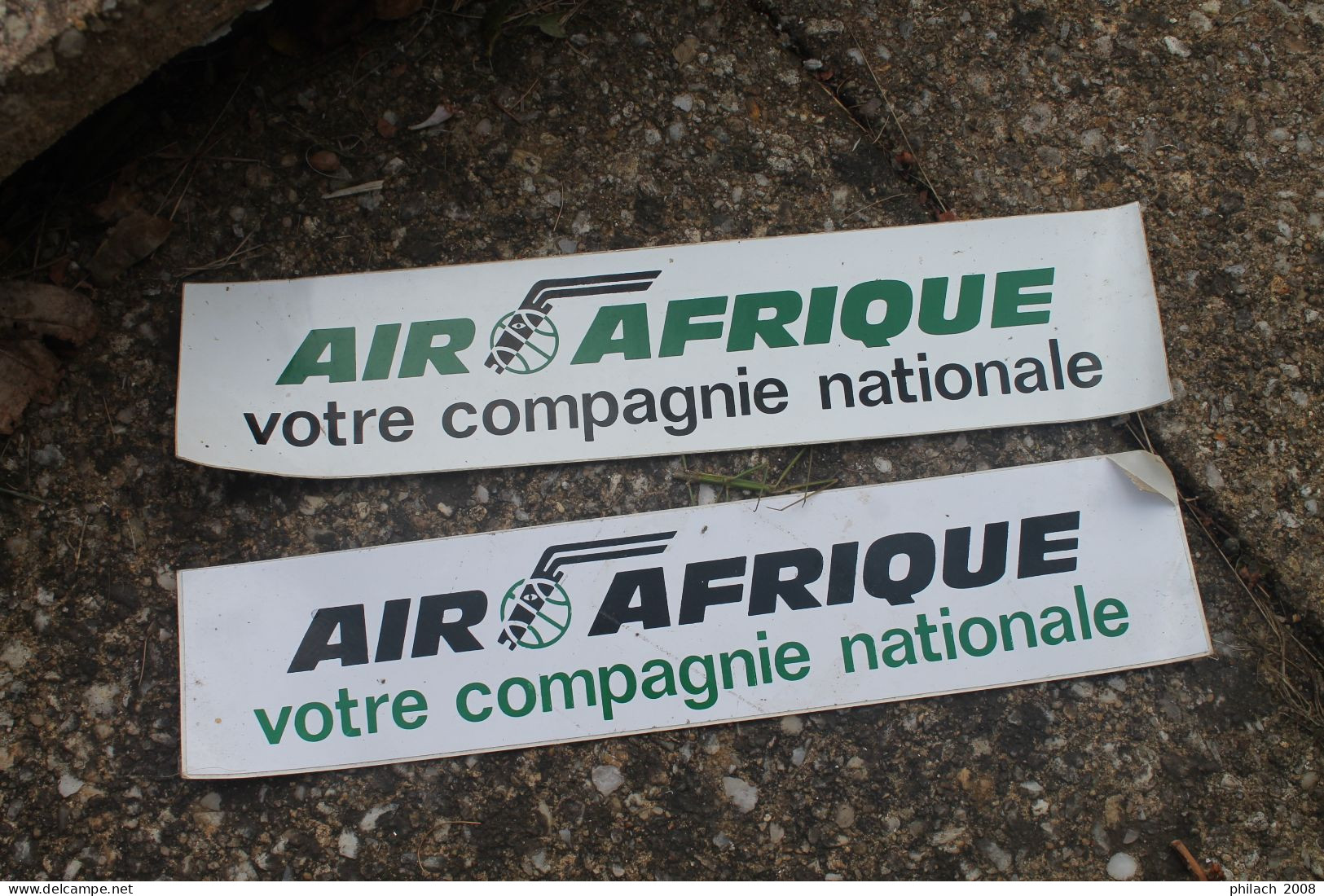 Autocollants D'AIR AFRIQUE  Années 60 Sénégal - Aufkleber