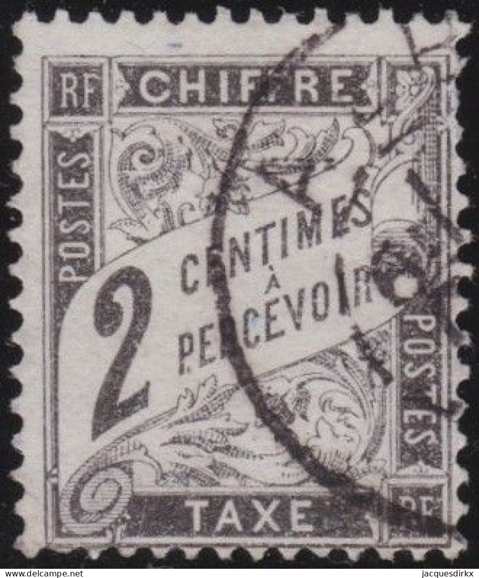 France  .  Y&T   .    Taxe  11       .   O      .    Oblitéré - 1859-1959 Gebraucht