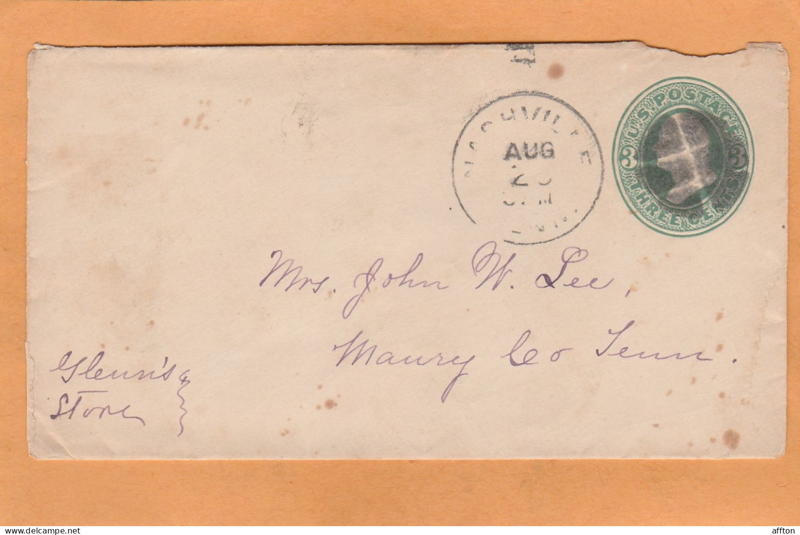 United States Old Stamped Cover Mailed - ...-1900