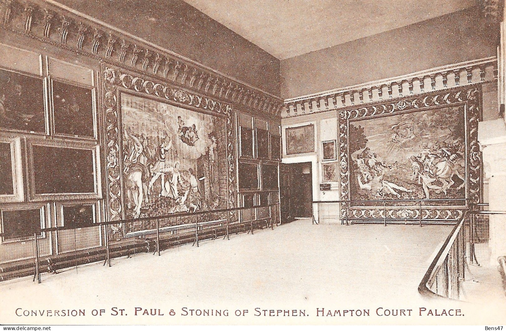 London Conversion Of St Paul & Stoning Of Stephen Hampton Court Palace -unsent - Hampton Court