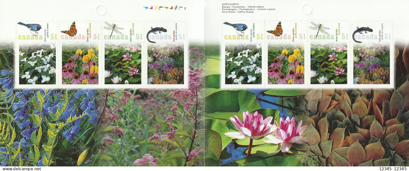 Canada 2006, Postfris MNH, Flowers, 100 Years Of Ontario Horticultural Society. - Libretti Completi