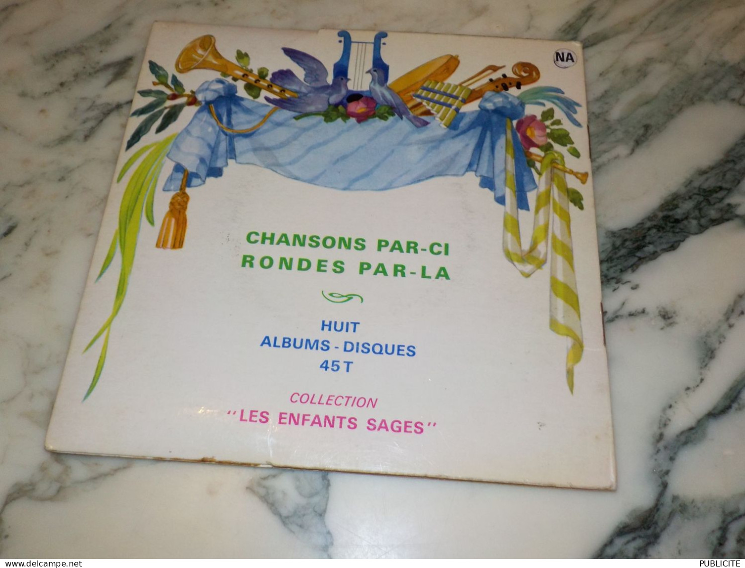 Vinyle 45 Tours Chansons Par Ci Rondes Par La Chanteur De Vincennes - Children