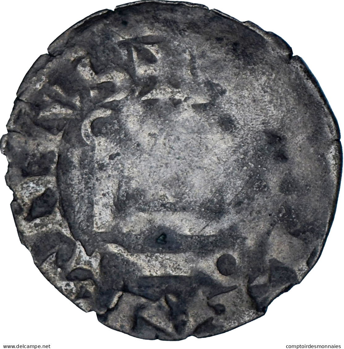 Monnaie, France, Louis IX, Denier Tournois, B+, Billon, Duplessy:193 - 1226-1270 Louis IX The Saint