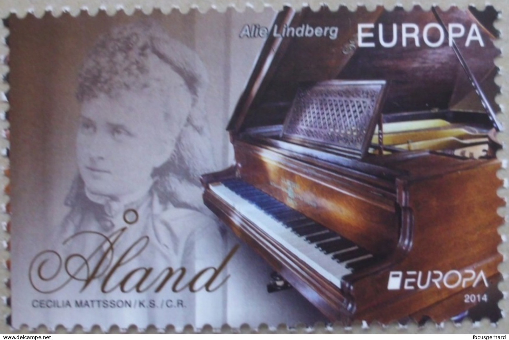 Aland    Europa    Cept   Musikinstrumente   2014 ** - 2014