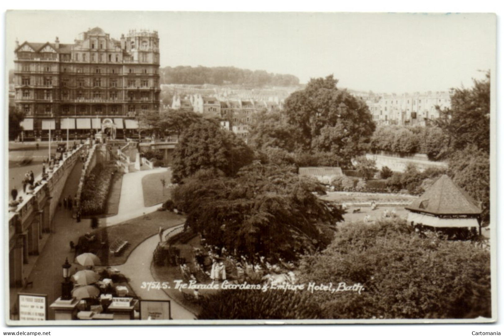 Bath - The Parade Gardens & Empire Hotel - Bath