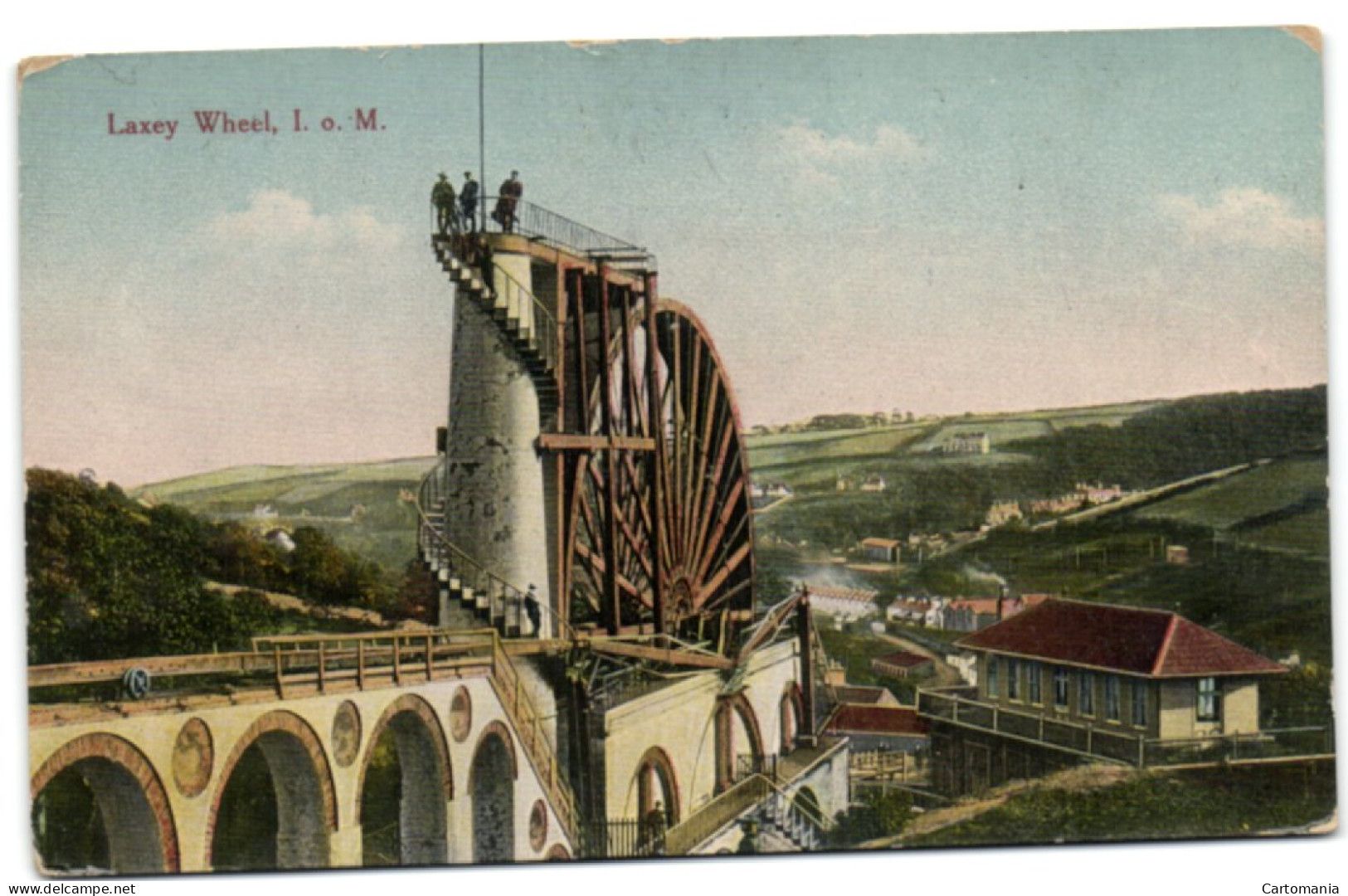 Laxey Wheel - I. O. M. - Isle Of Man