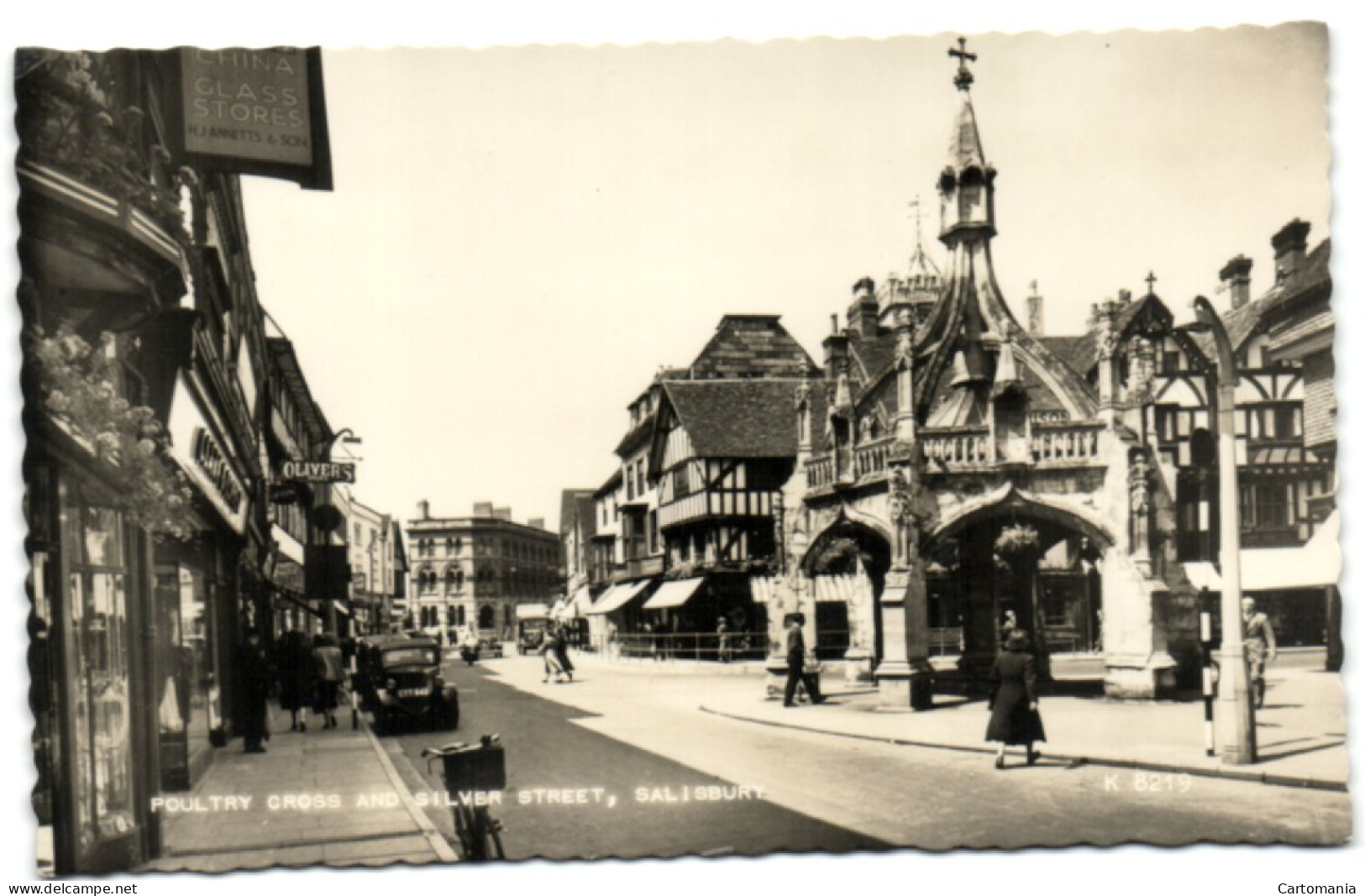 Salisbury - Poultry Cross And Silver Street - Salisbury