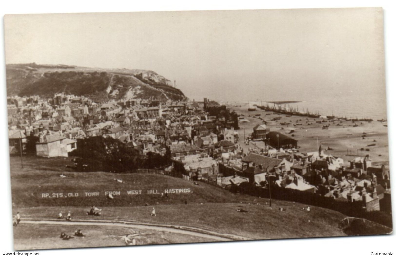 Old Town From West Hill - Hastings - Hastings