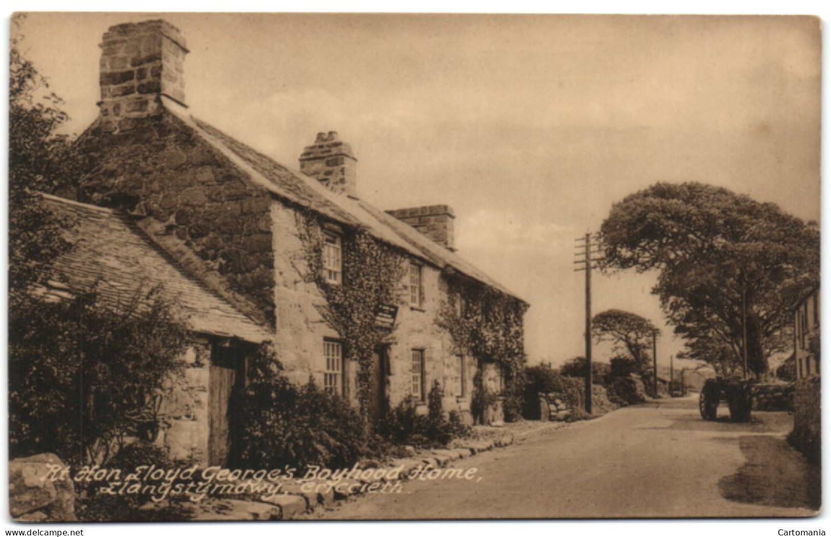 Rt. Hon Lloyd George's Boyhoad Home - Llaynystymdwy - Criccieth - Gwynedd