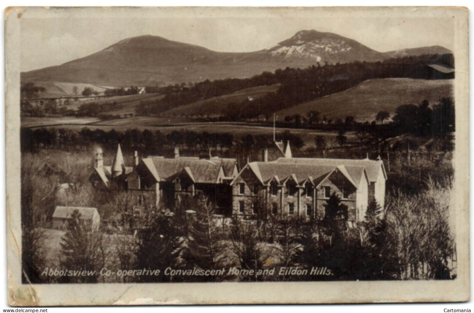 Abbotsview - Co-operative Convalescent Home And Eildon Hills - Selkirkshire