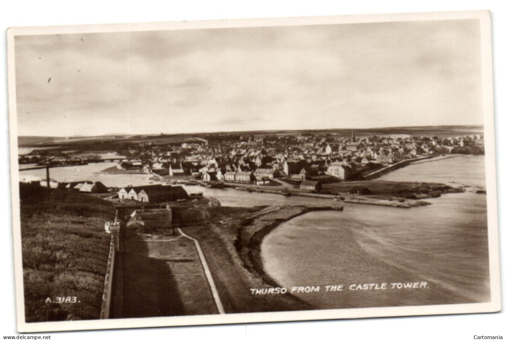 Thurso From The Castle Tower - Caithness