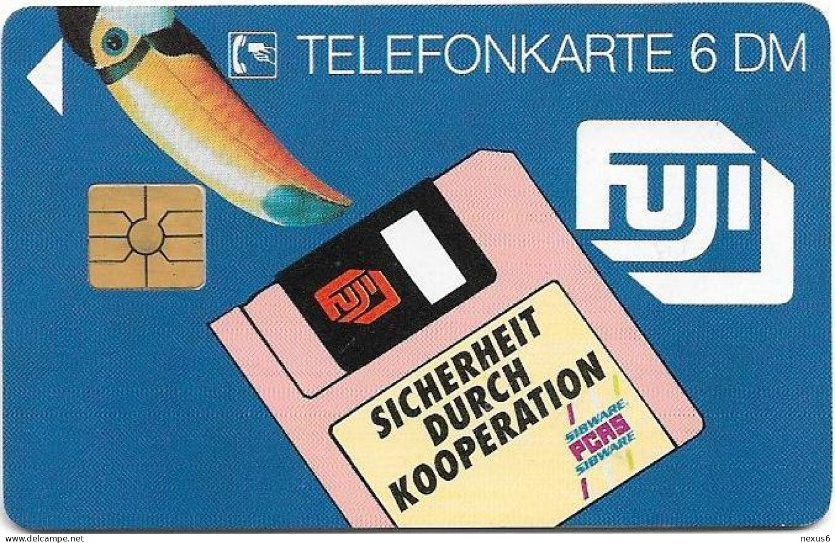 Germany - Fuji Disketten - K 2039 - 12.1993, 6DM, 11.000ex, Used - K-Series: Kundenserie