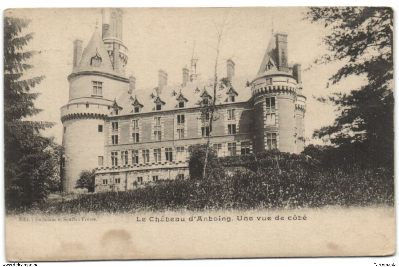 Le Château D'Antoing - Vue De Côté - Antoing