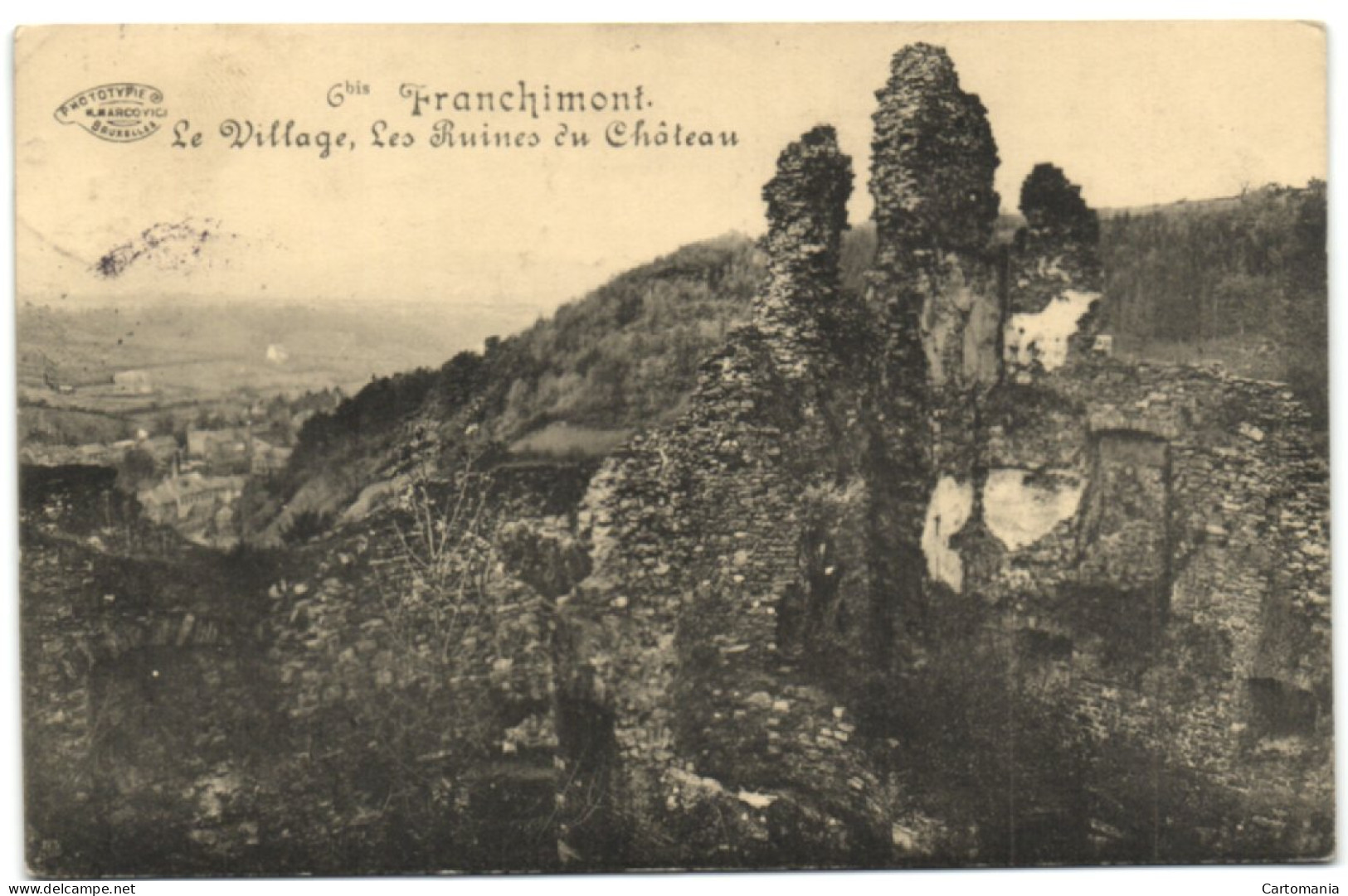 Franchimont - Village Les Ruines Du Château - Philippeville