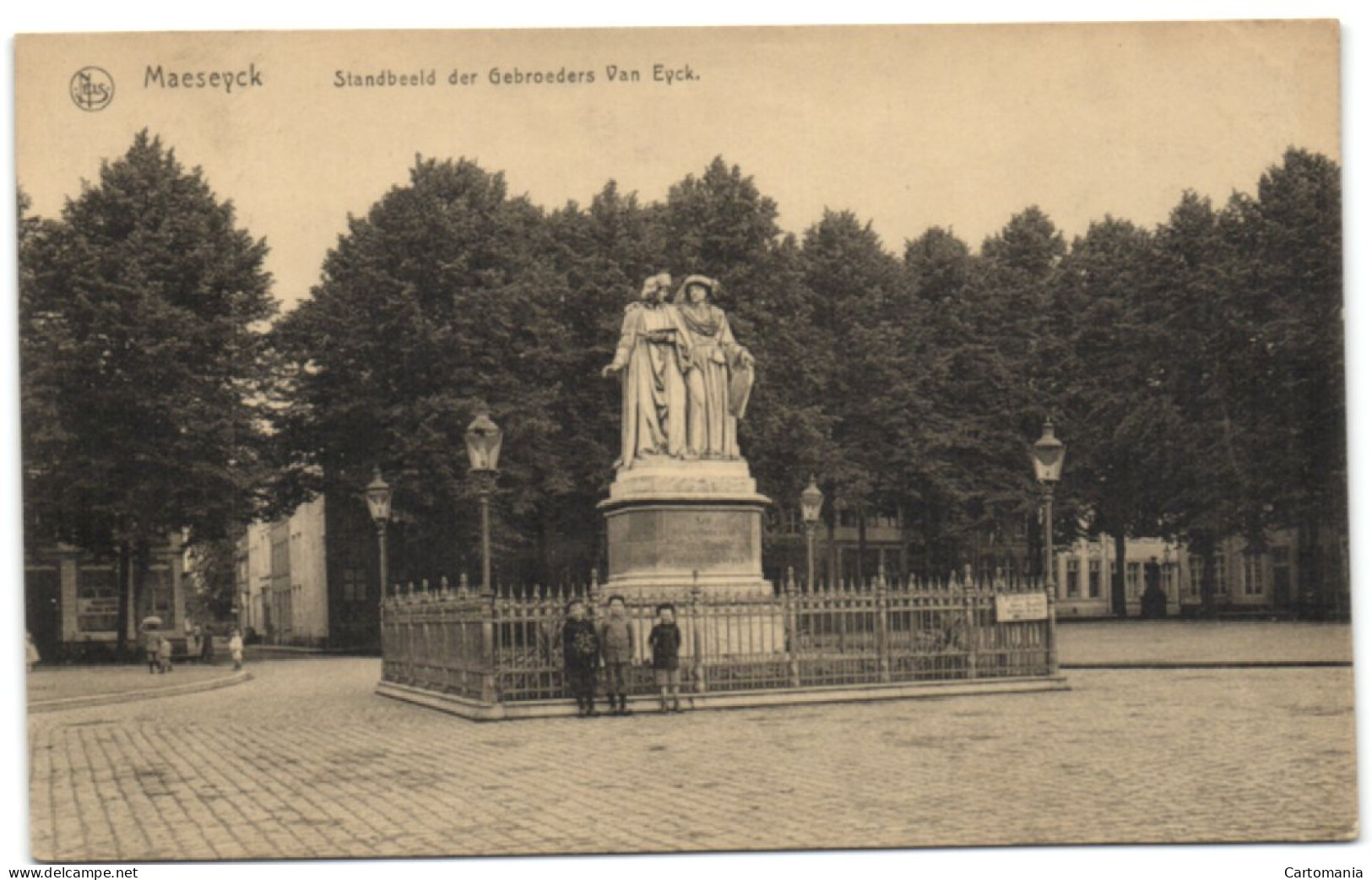 Maeseyck - Standbeeld Der Gebroeders Van Eyck - Maaseik