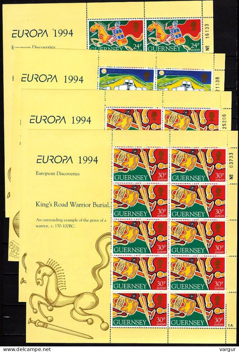 EUROPA CEPT 1981-96 Collection / Lot / Mix / Clean-up: 17 Stamps And 4 M/sheets, Mint/MNH - Collezioni