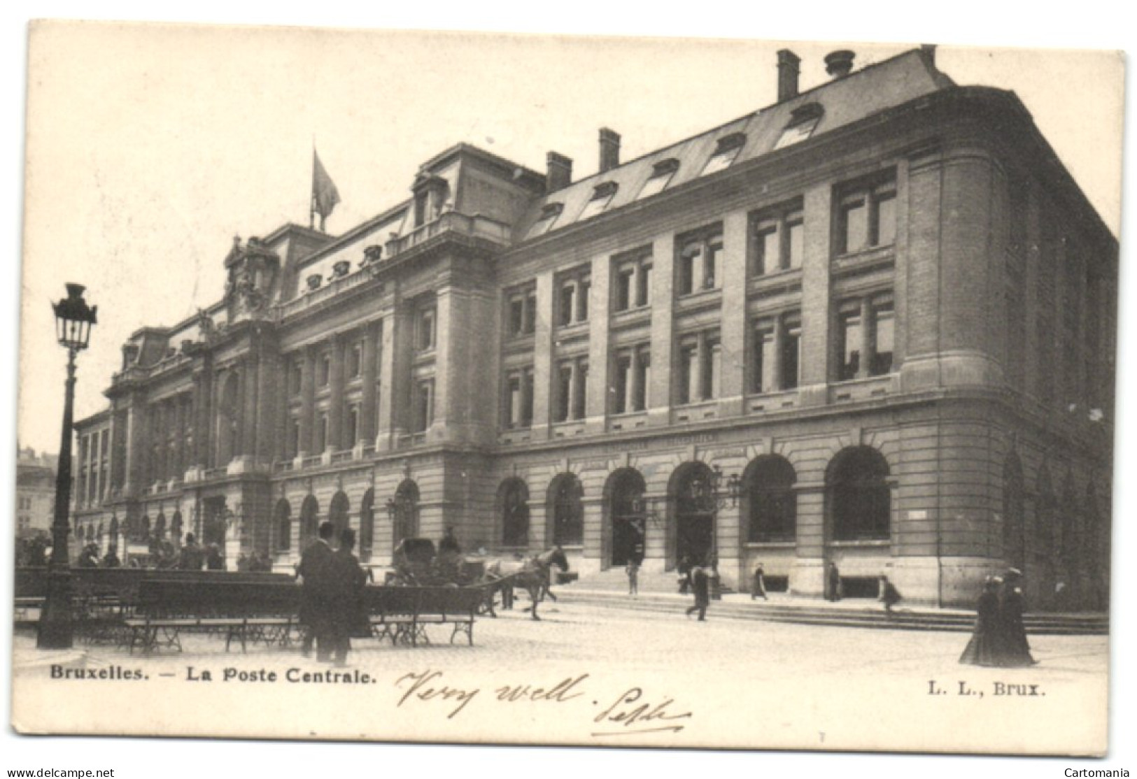 Bruxelles - La Poste Centrale - Bruxelles-ville