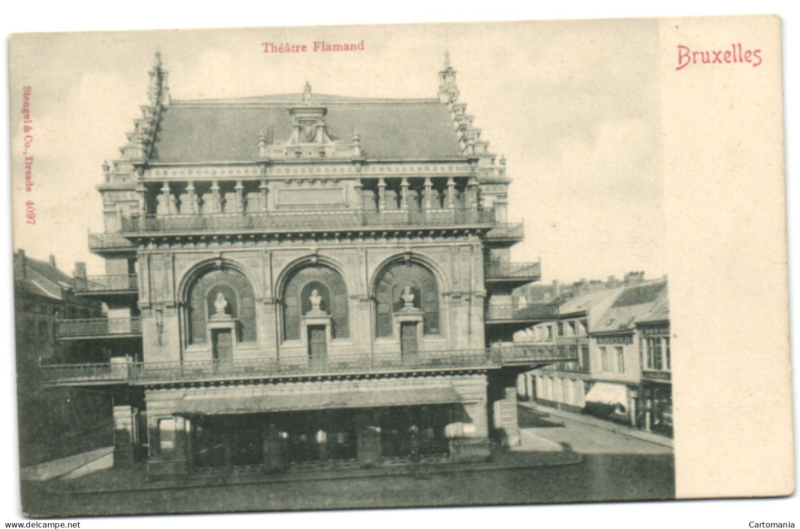 Bruxelles - Thgéâtre Flamand - Bruxelles-ville