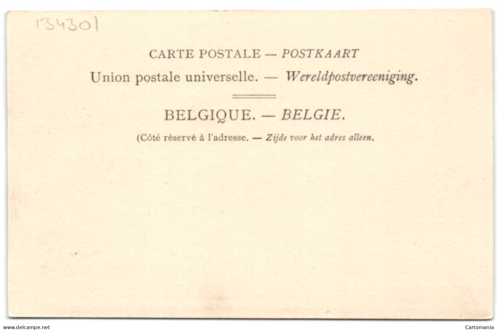 Bruxelles - Porte De Namur Démolie En 1784 Au Bout De La Rue De Ce Nom Actuellement Rue De Namur - Bruxelles-ville