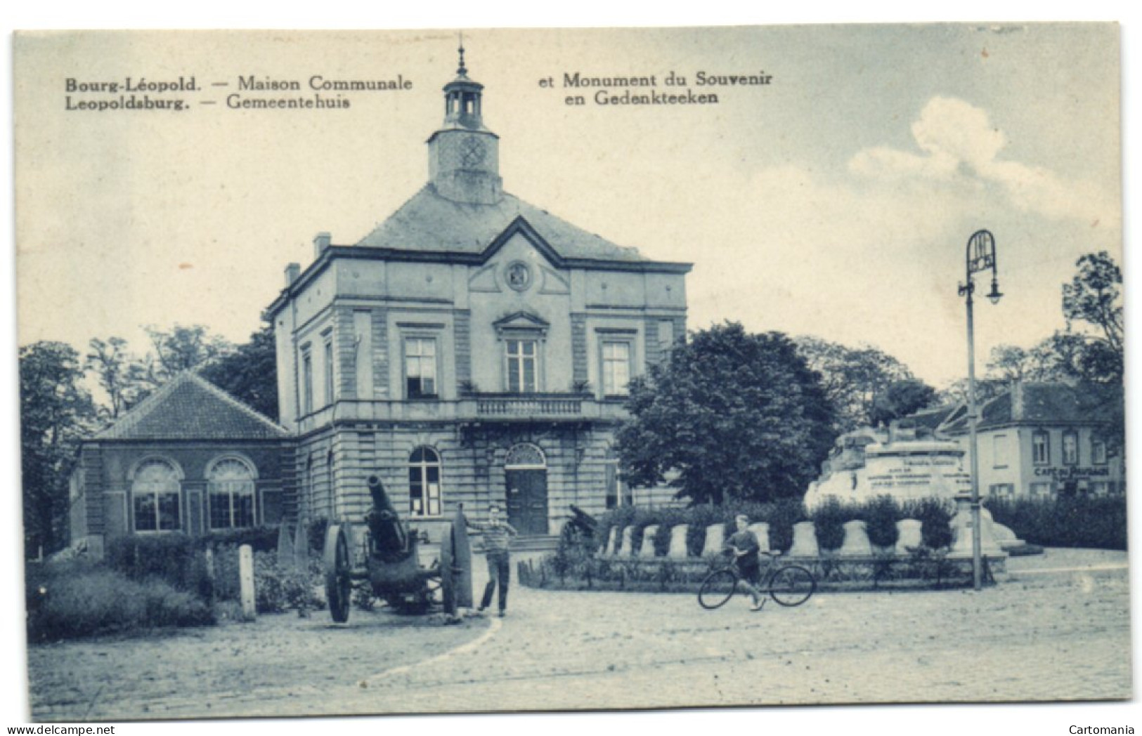 Leopoldsburg - Gemeentehuis En Gedenkteken - Leopoldsburg