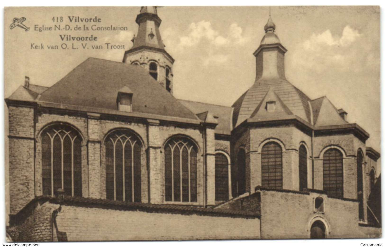 Vilvoorde - Kerk Van O.L.V Van Troost - Vilvoorde