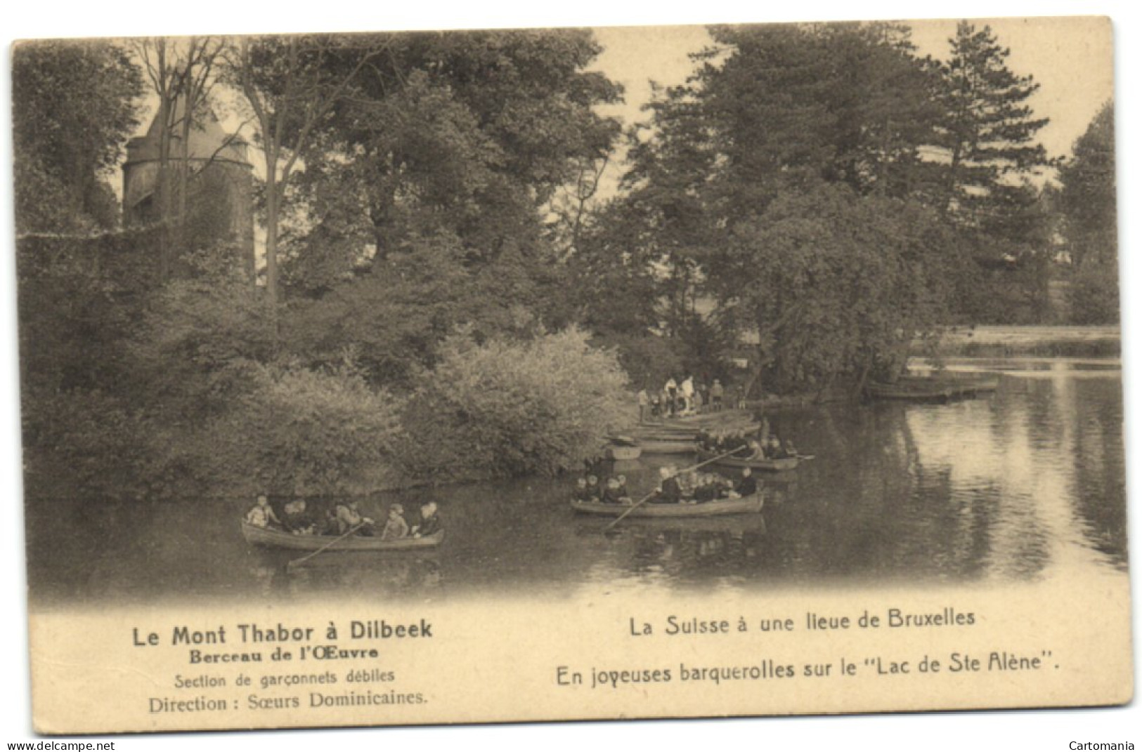 Le Mont Thabor à Dilbeek - Berceau De L'Oeuvre - Section De Graçonnets Débiles - Dilbeek