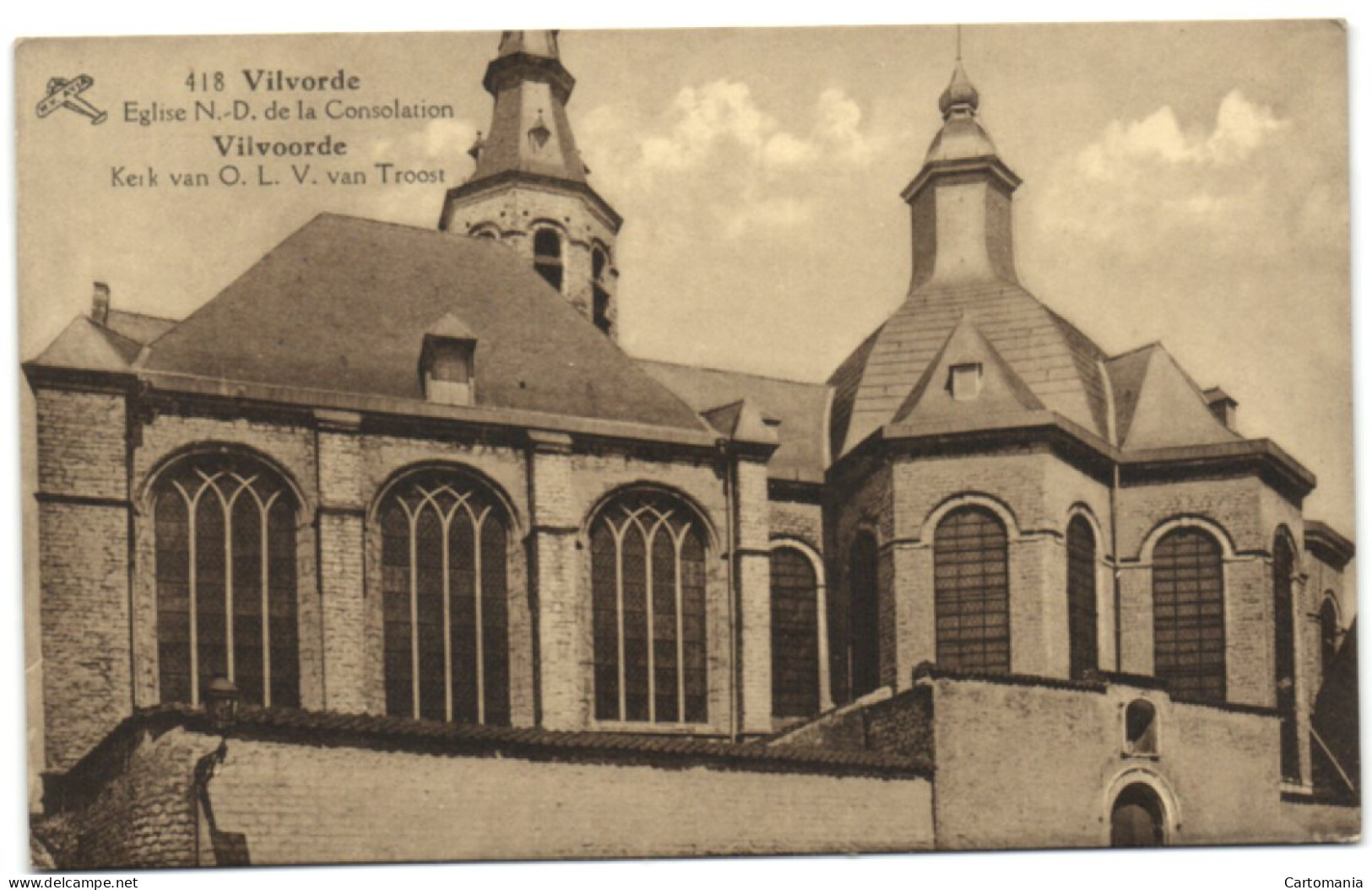 Vilvoorde - Kerk Van O.L.V. Van Troost - Vilvoorde